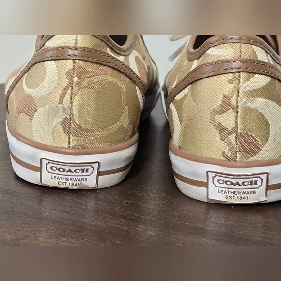 🤩Host Pick❤️Coach Q998 DEE Sneakers Women's Size 8.5 - Picture 10 of 11